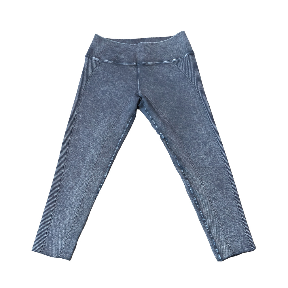 Avocado Leggings Faux Blue Jean Women's Size XSmall